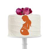 Face Topper silhouette femme enceinte - NV Sparkle