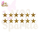 Motif appliqué thermocollant étoile lot de 12