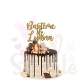 Cake Topper Baptême