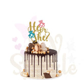 Cake Topper Personnalisé Baby shower he or she