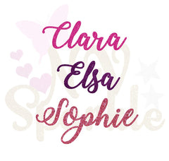 Prénom personnalisé thermocollant (NV5)