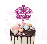 Cake Topper Personnalisé Anniversaire Princesse