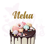 Cake Topper Personnalisé Anniversaire, Mariage, Naissance...