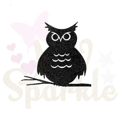 Motif appliqué thermocollant Halloween Chouette