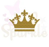 Motif appliqué thermocollant couronne Princesse
