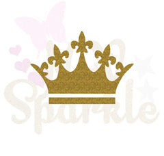 Motif appliqué thermocollant couronne Princesse