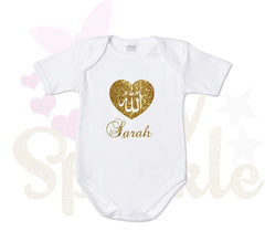 Body bébé personnalisé musulman-naissance-cadeaux