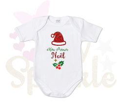 Body bébé "mon premier noël"