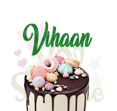 Cake Topper Personnalisé prénom Anniversaire, Mariage, Naissance...