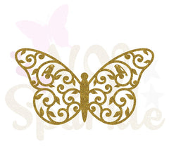 Motif appliqué thermocollant Papillon