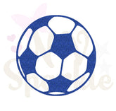 Motif appliqué thermocollant ballon football