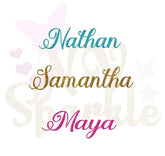 Prénom personnalisé flex thermocollant stayola