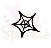 Motif appliqué thermocollant toile d'araignée halloween