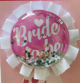 Badge shaker mariage mariée