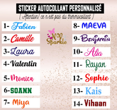 Vinyle Sticker personnalisé