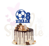 Cake Topper ballon de football