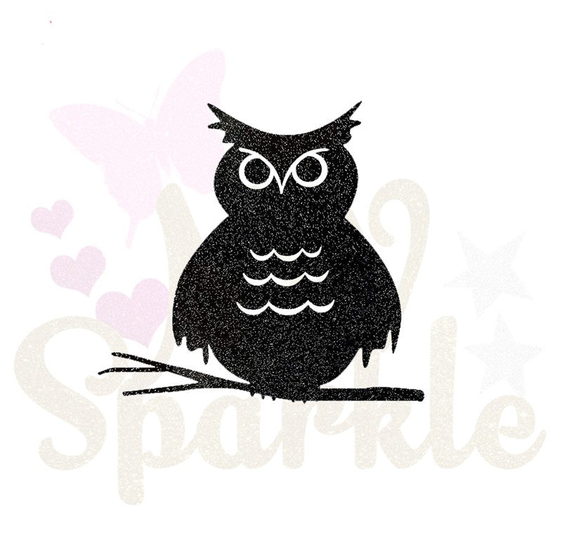 Motif appliqué thermocollant Halloween Chouette