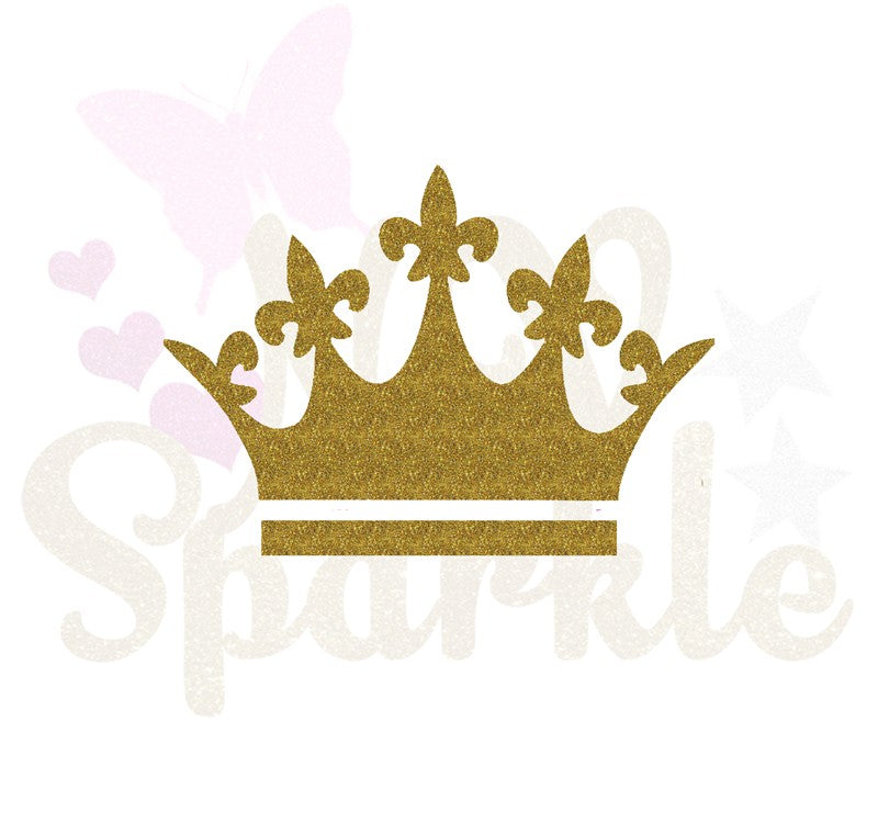 Motif appliqué thermocollant couronne Princesse