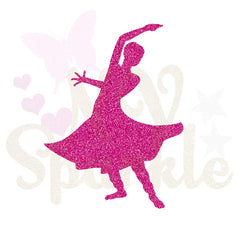 Motif appliqué thermocollant Danseuse indienne Bollywood