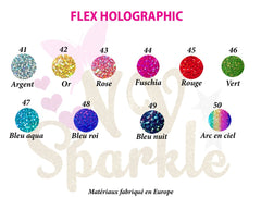 Motif appliqué thermocollant Papillon