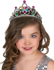 Diadème princesse serti multicolore adulte et enfant